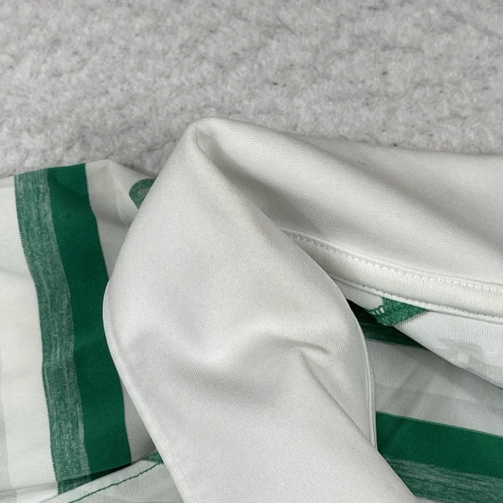 Oakley Polo Shirt Mens Large Striped Pocket Hydrolix Golf Preppy‎ Travel Tennis